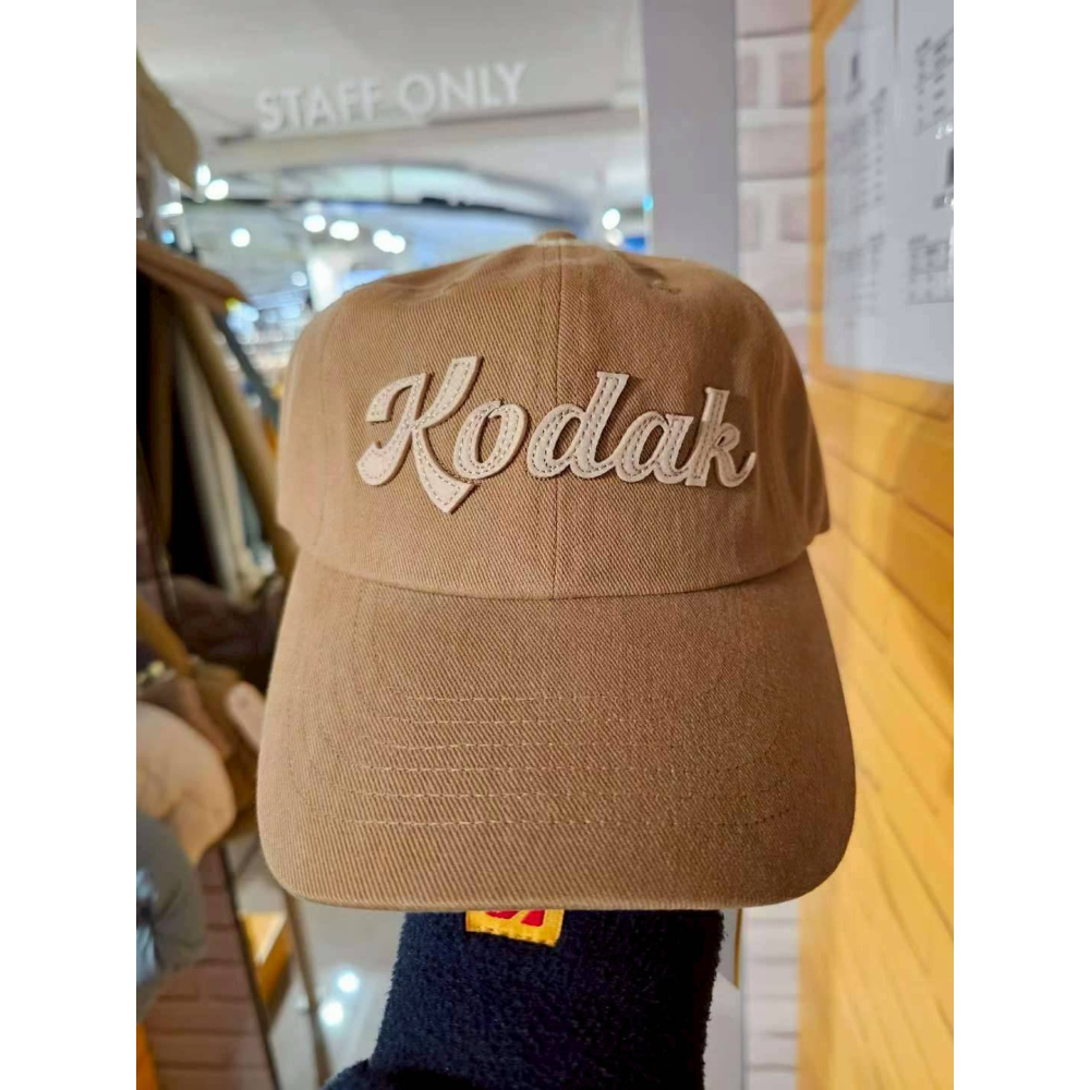 [asu.tw] 🇰🇷正韓 |預購| KODAK 柯達 LOGO貼布棒球帽 (四色)-細節圖8