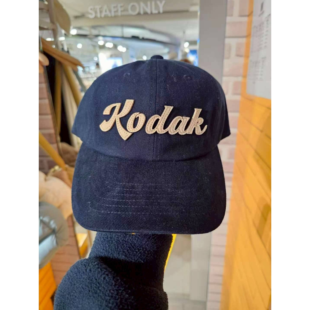[asu.tw] 🇰🇷正韓 |預購| KODAK 柯達 LOGO貼布棒球帽 (四色)-細節圖9