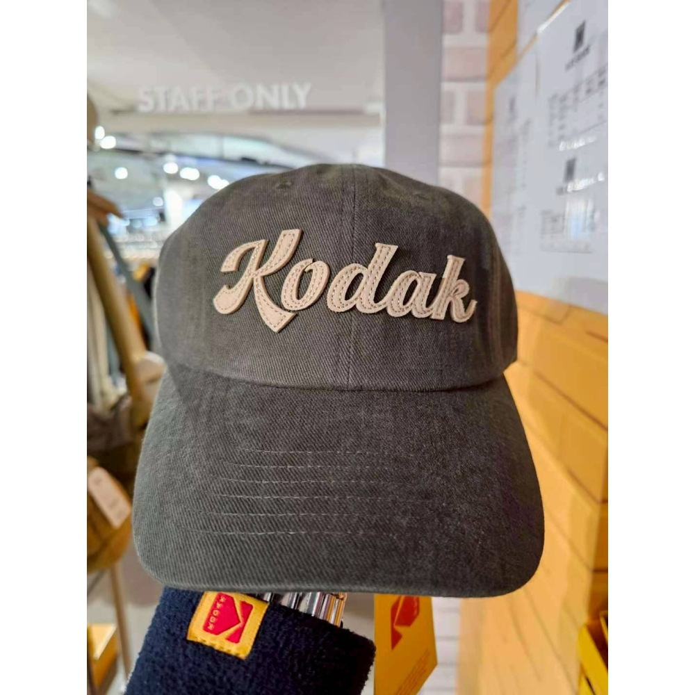 [asu.tw] 🇰🇷正韓 |預購| KODAK 柯達 LOGO貼布棒球帽 (四色)-細節圖10