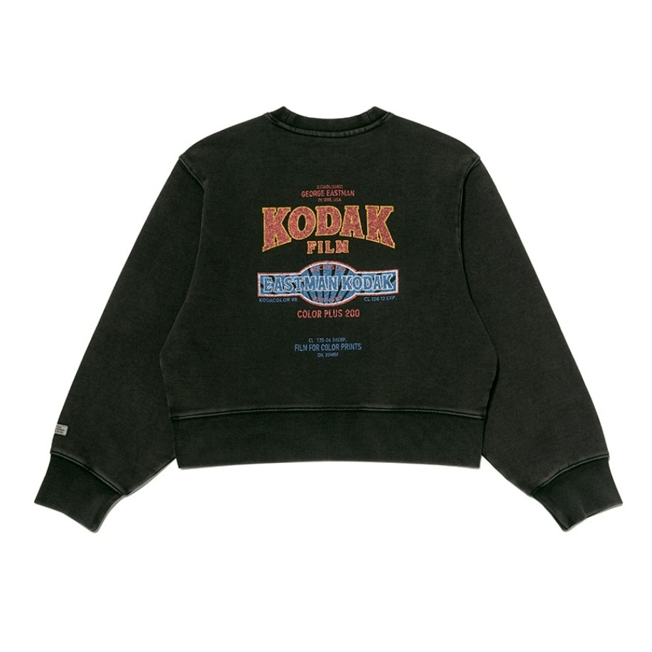 [asu.tw] 🇰🇷正韓 |預購| KODAK 柯達 女款LOGO短上衣 (三色)-細節圖2