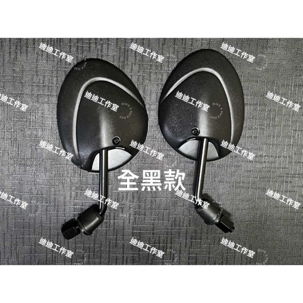 小烏龜後照鏡仿碳纖維水轉印鈦彩勁戰六代Dio DRG krv照後鏡-細節圖3