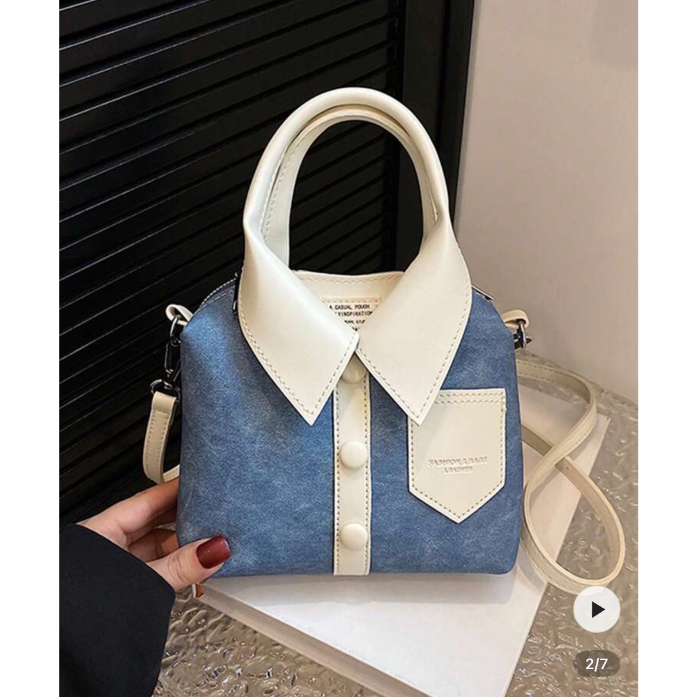 休閒鏈條肩帶奇特包-規格圖4