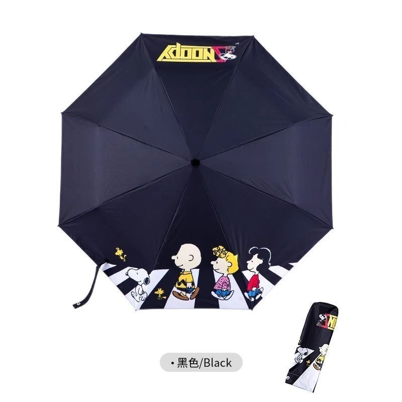 ☂️ 官方正品 Snoopy 史努比 太陽傘折疊 防曬 防紫外線 晴雨兩用 學生 遮陽 禮物 交換禮物 雨傘-規格圖9