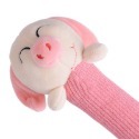 現貨 禮物 🎾🏸威臣 VS 拍柄套 羽毛球手柄保護套 🐶🐯🐷🐰🐮 握柄裝飾拍柄套 禮物 送人 公仔配飾 網球拍柄套 盒裝-規格圖9