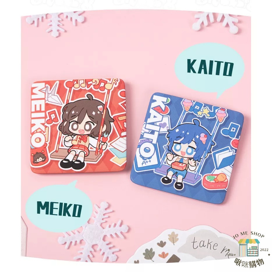 現貨 👘官方授權 正品 Hatsune Miku  初音未來 盪鞦韆主題 miku 鏡音鈴連 MEIKO 馬口鐵徽章-細節圖6