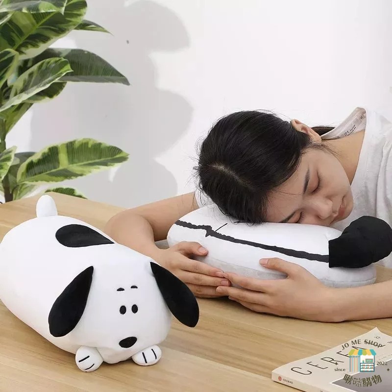 現貨🔥新品限時特價🐾官方正品 Snoopy 史努比 可變形 兩用 U型枕 護頸枕 ins 旅行 脖枕 公仔-細節圖4