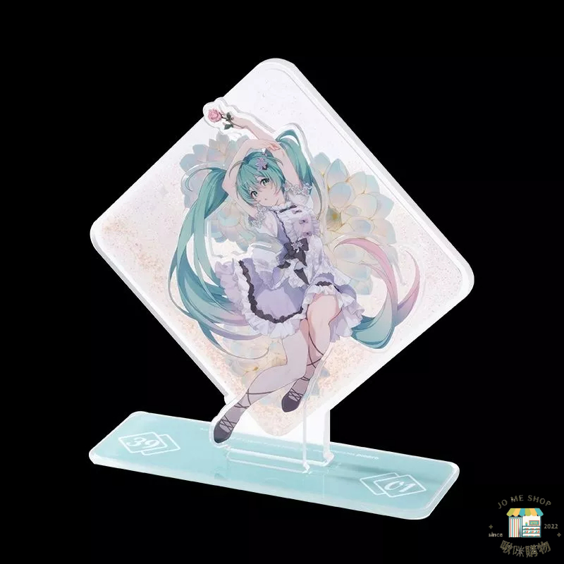 現貨 禮物 👘官方授權正品 Hatsune Miku初音未來 39主題 花之語 流沙 立牌  miku 紀念擺飾-細節圖3