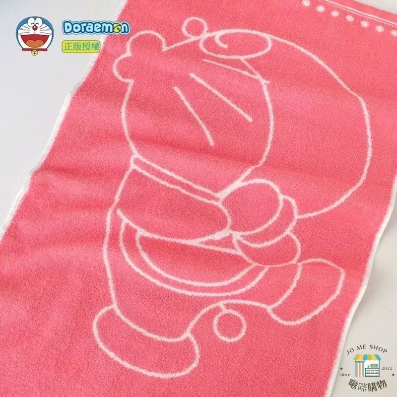 現貨🔔正版正版授權 哆啦A夢 小叮噹 洗澡毛巾 全棉吸水 洗臉 速乾 純棉 高端 家用 不掉毛 卡通兒童巾 浴巾 毛巾-細節圖4