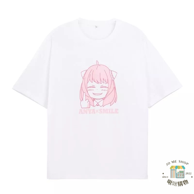 🎎Hmakura Spy Spy × Family T恤 間諜過家家 間諜家家酒 純色 圓領 阿尼亞 表情 短袖上衣-細節圖4