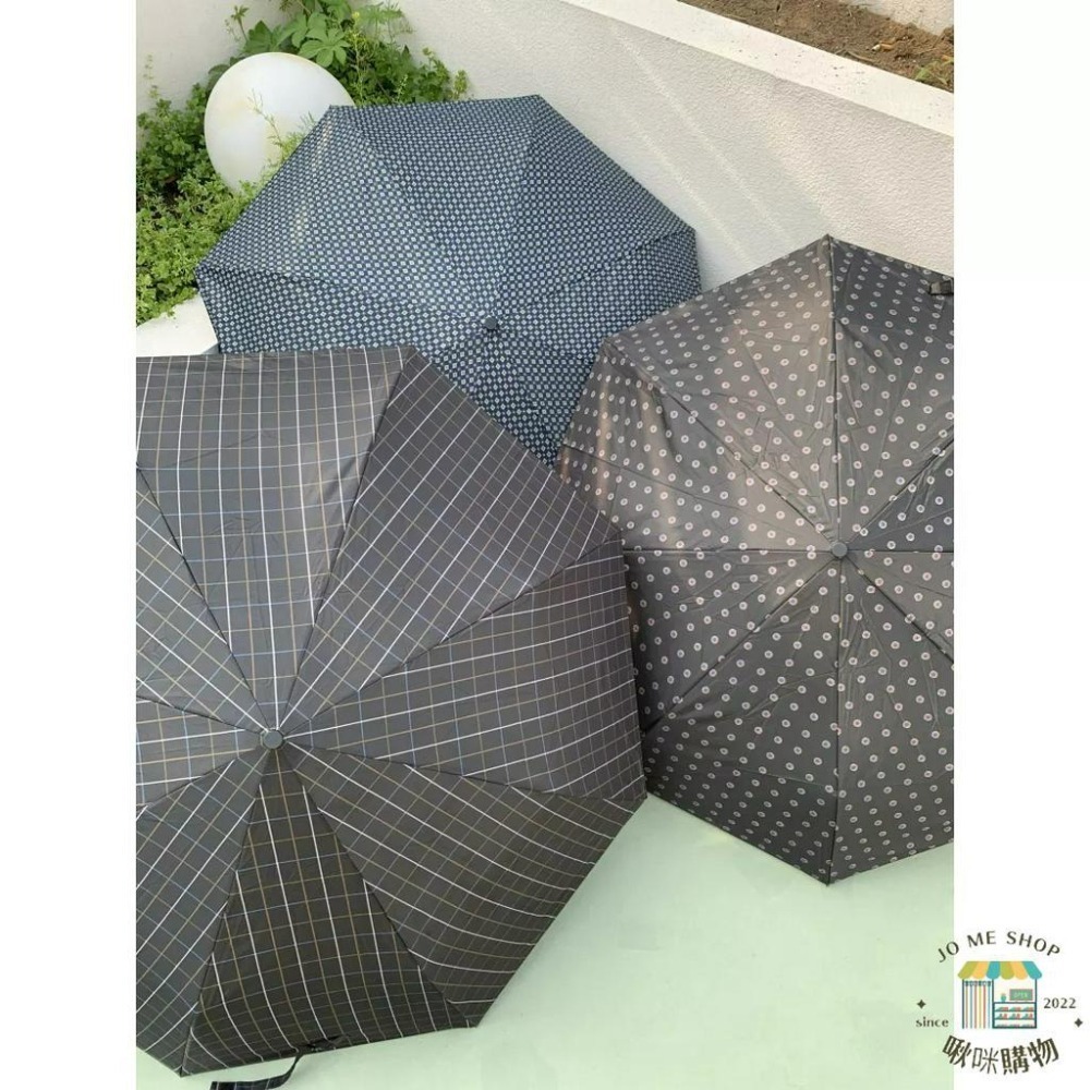 現貨🌂Happy Rain 🌞 🇩🇪 德國傘 德國品牌 8骨 防風加固 大傘面 100cm 輕量傘 200g 遮陽三折傘-細節圖2