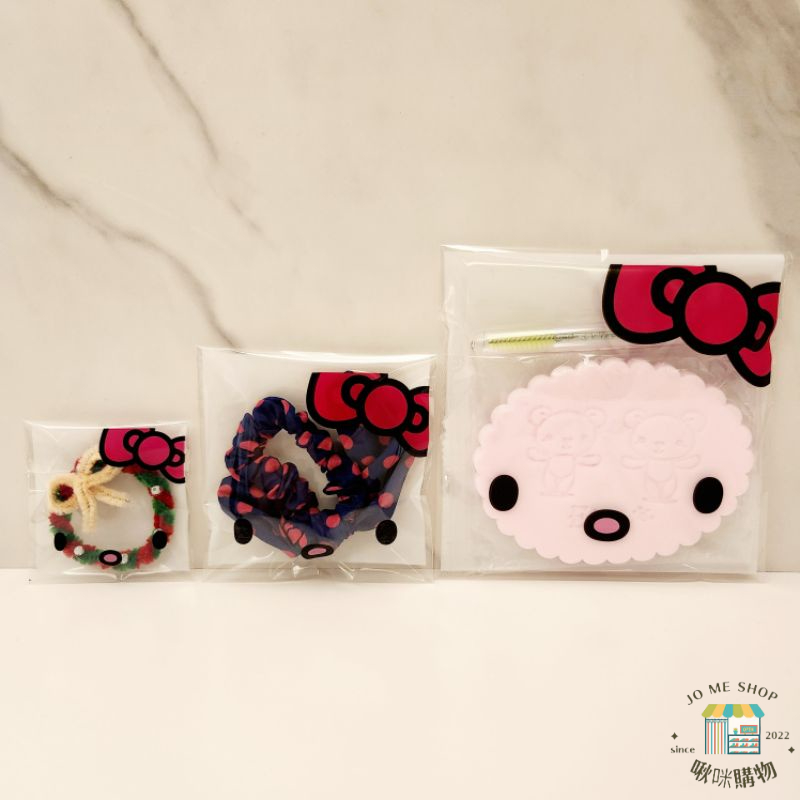 🍩🍫🍬現貨🍭限時69折 kitty 自粘袋 禮物袋 包裝袋 西點袋 餅乾袋 糖果袋 美睫禮物袋 OPP袋 喜糖 烘焙-細節圖3