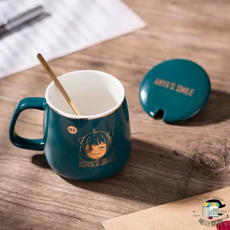 現貨🎎Hmakurs Spy × Family間諜家家酒 間諜過家家 阿尼亞 安妮亞 加熱杯墊 馬克杯 杯組 陶瓷杯-細節圖4