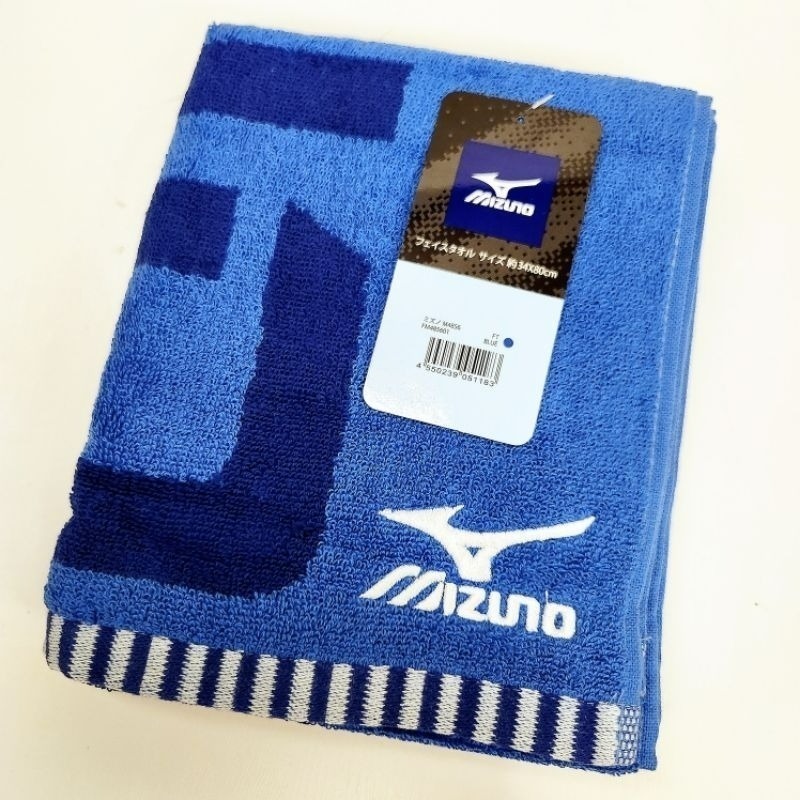 🥇日本 Mizuno 美津濃  運動毛巾 純棉 加長 綁腰上 吸汗 擦汗 掛脖子15x120cm 34x100cm-規格圖10