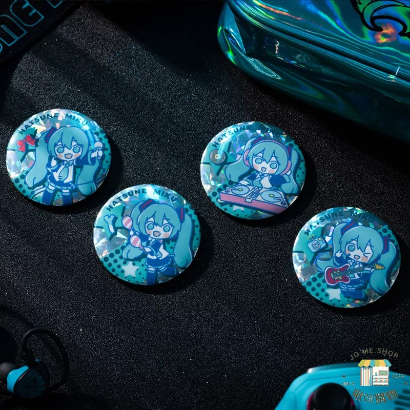 現貨👘官方授權 正品 Hatsune Miku  初音未來 星動live系列 徽章 miku周邊 閃碎工藝 馬口鐵-細節圖9