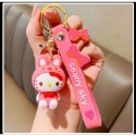 🪅 三麗鷗 正版 卡通 卡蒂貓 Hello kitty 美樂蒂 公仔 鑰匙圈 布丁狗  掛件 鑰匙扣 禮物-規格圖9