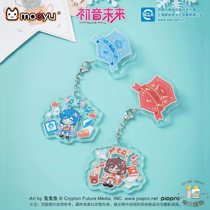 現貨 禮物👘官方授權 正品 Hatsune Miku 初音未來 掛飾 盪鞦韆 盪秋千 miku 鏡音鈴連 壓克力掛件-細節圖4