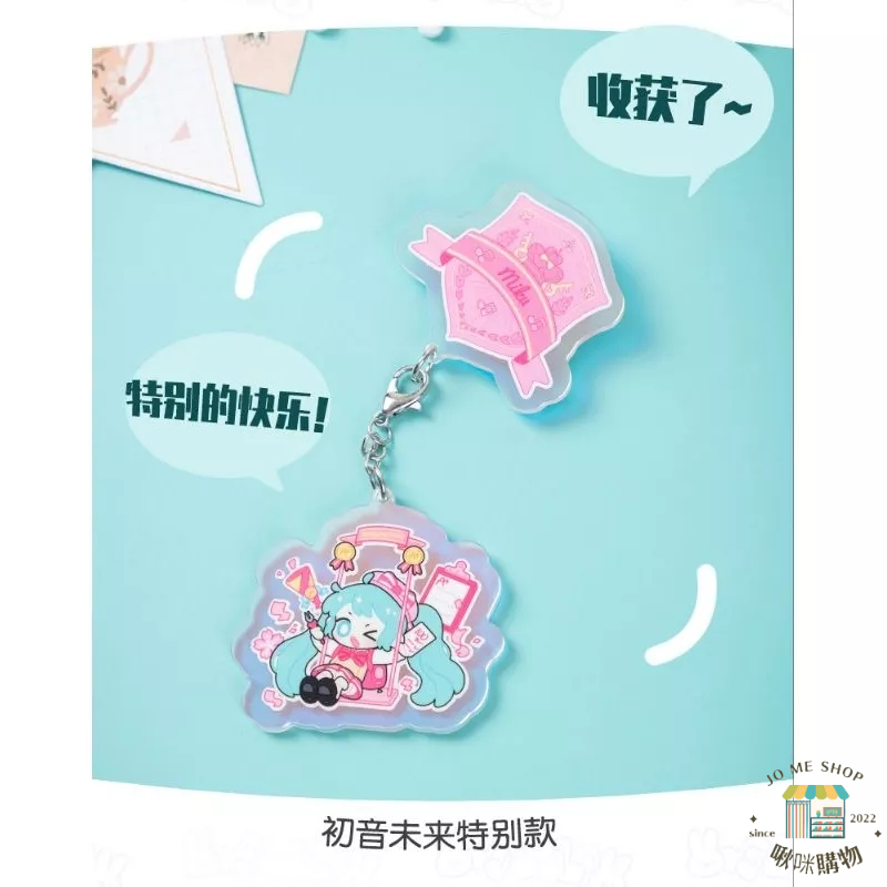 現貨 禮物👘官方授權 正品 Hatsune Miku 初音未來 掛飾 盪鞦韆 盪秋千 miku 鏡音鈴連 壓克力掛件-細節圖5