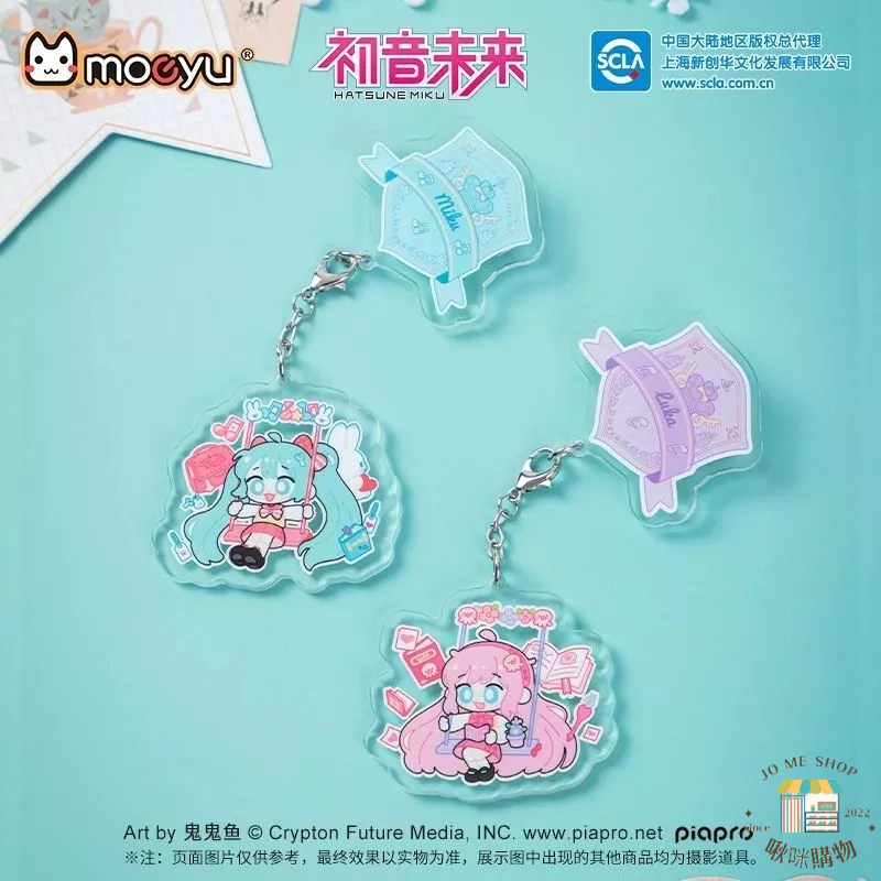 現貨 禮物👘官方授權 正品 Hatsune Miku 初音未來 掛飾 盪鞦韆 盪秋千 miku 鏡音鈴連 壓克力掛件-細節圖6