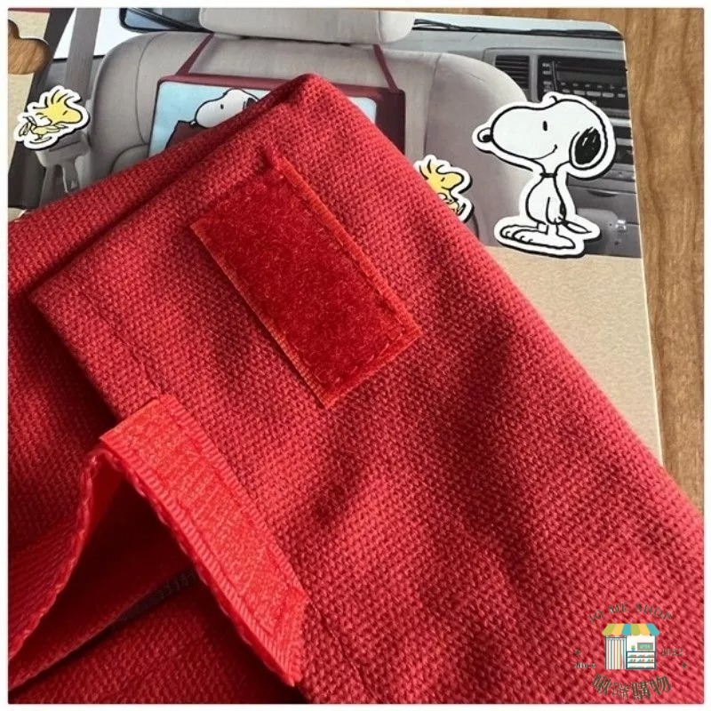 禮物 日本限定 🇯🇵 日版  🐾  SNOOPY 史努比 車載 車用 居家 桌面 可掛 抽紙套 紙巾套 面紙盒-細節圖4