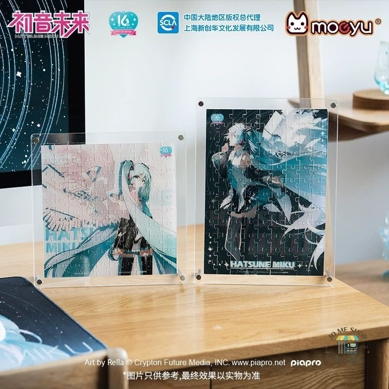 現貨 新品 限定 禮物👘官方授權 正品  Hatsune Miku  初音未来 miku 16週年 壓克力拼圖 擺飾-細節圖2