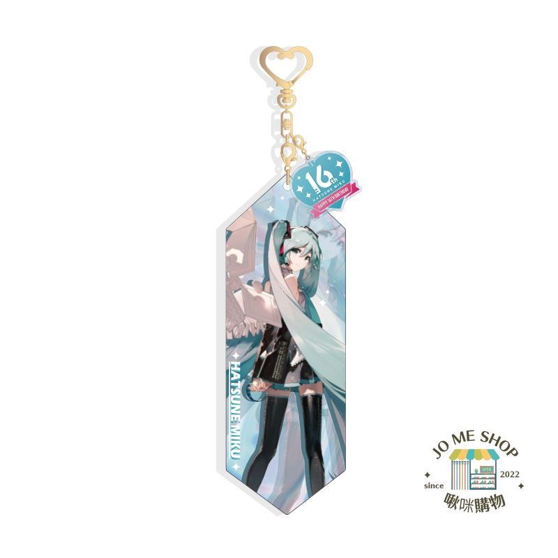 現貨 限定 16週年 禮物 👘 正品 Hatsune Miku 初音未來 miku 初音 壓克力炫彩掛飾 掛件 鑰匙圈-細節圖4