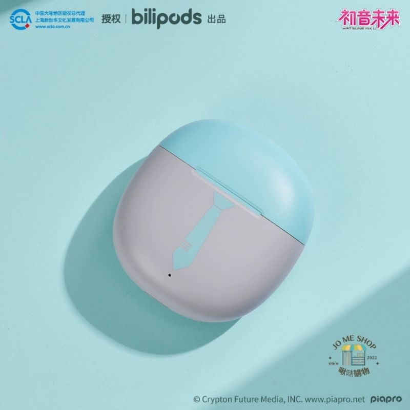 現貨 禮物 👘官方授權 初音未來 bilipods POPO 耳機套 耳機包 耳機收納包 萌盒 bilibili B站-細節圖7