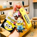現貨 禮物 🍌正版授權卡通 生肖 小小兵 MINIONS 小黃人 鑰匙扣 神偷奶爸 公仔 汽車鑰匙鏈圈 情侶 鑰匙圈-規格圖7