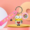 現貨 禮物 🍌正版授權卡通 生肖 小小兵 MINIONS 小黃人 鑰匙扣 神偷奶爸 公仔 汽車鑰匙鏈圈 情侶 鑰匙圈-規格圖7