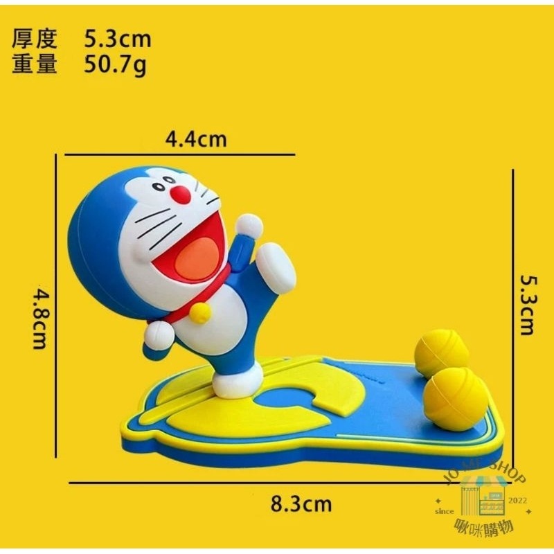 現貨🔔 正版授權 正版 哆啦A夢 卡通 小叮噹  手機支架 擺飾 創意 潮流 車上擺飾 創意 居家 桌面 裝飾 公仔-細節圖9