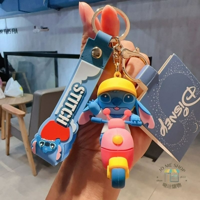 現貨  禮物  🏰 迪士尼 正版 史迪奇 星際寶貝 安琪 鑰匙圈 女 精緻 可愛 卡通公仔 情侶 書包 掛件 禮品-規格圖9