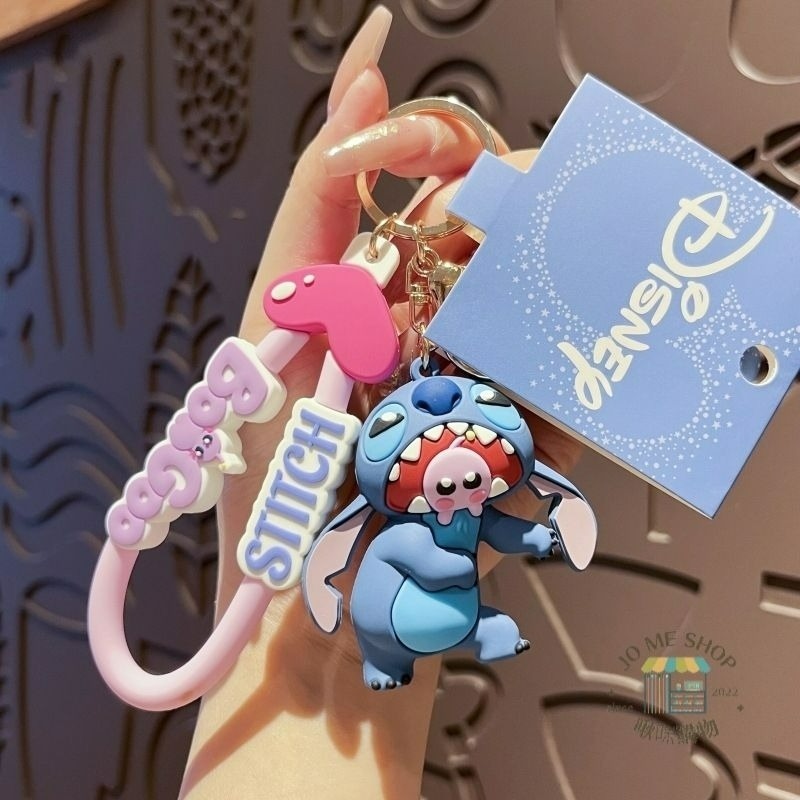 現貨  禮物  🏰 迪士尼 正版 史迪奇 星際寶貝 安琪 鑰匙圈 女 精緻 可愛 卡通公仔 情侶 書包 掛件 禮品-規格圖9