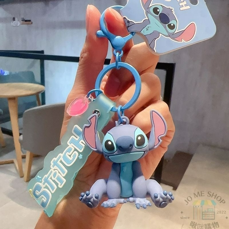 現貨  禮物  🏰 迪士尼 正版 史迪奇 星際寶貝 安琪 鑰匙圈 女 精緻 可愛 卡通公仔 情侶 書包 掛件 禮品-規格圖9