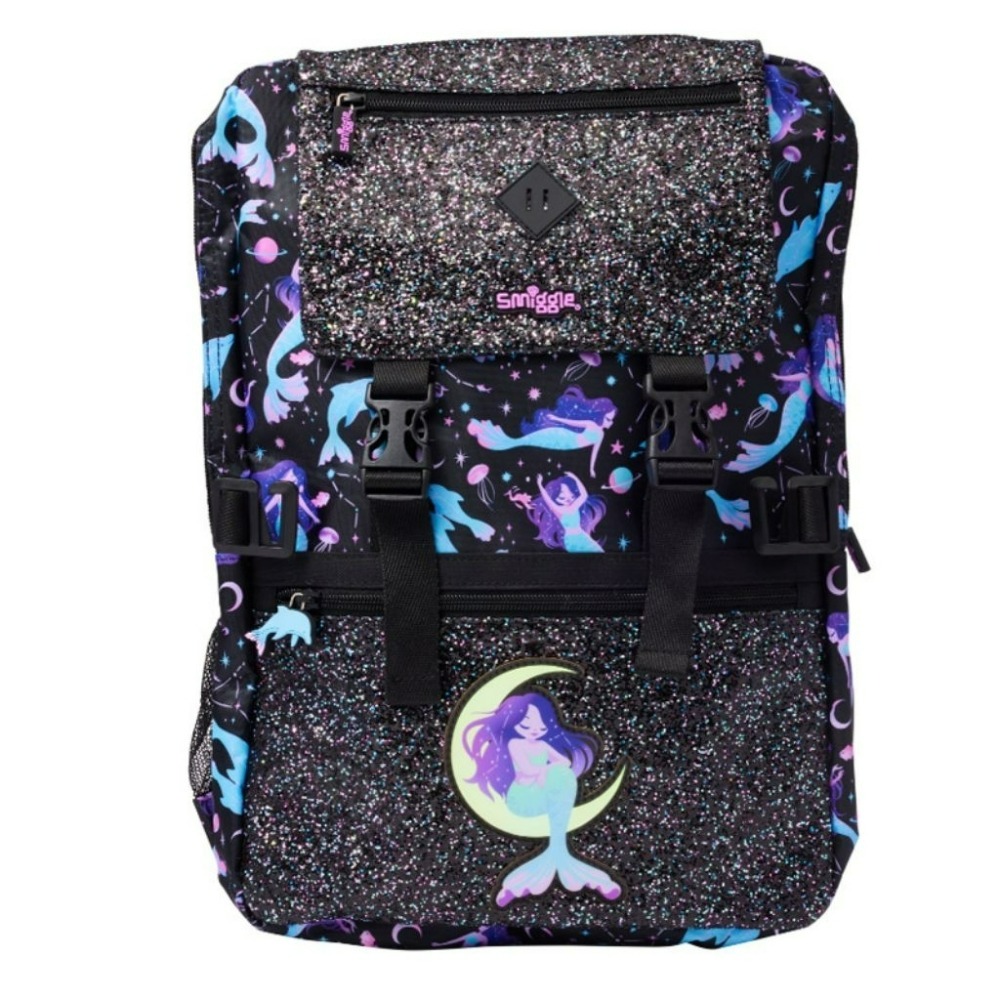 smiggle  🧬 現貨 正版 澳洲 🧬   書包  🎒 大容量 背包 史迪奇 休閒包 雙肩包 小學生 減壓背包-規格圖8