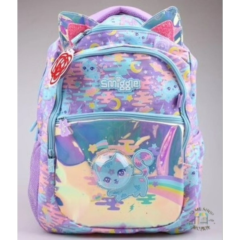 smiggle  🧬 現貨 正版 澳洲 🧬   書包  🎒 大容量 背包 史迪奇 休閒包 雙肩包 小學生 減壓背包-規格圖8