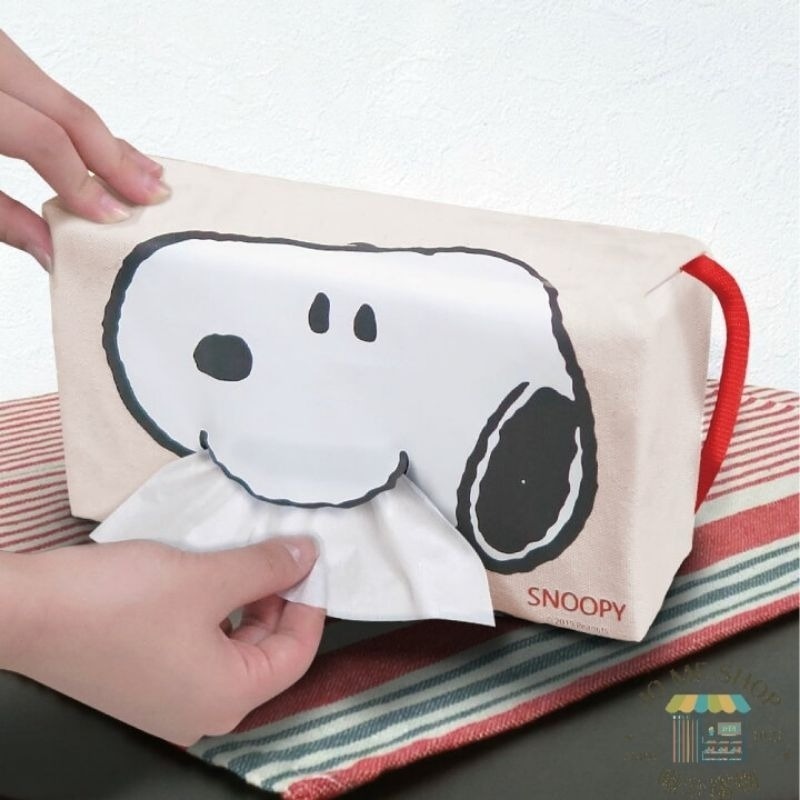SNOOPY 史努比 車用 面紙盒 面紙套 日版 居家 桌面 可掛 抽紙套 紙巾套-細節圖4