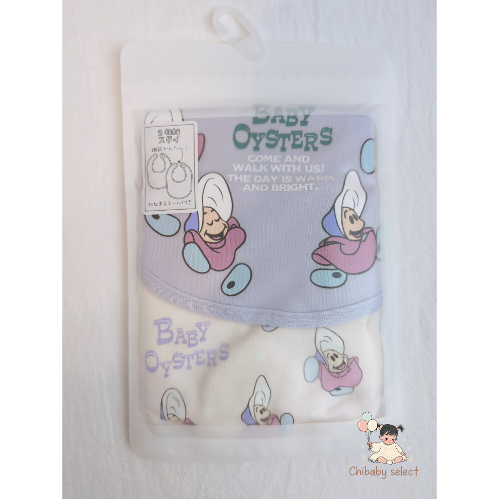 迪士尼口水巾二入組-規格圖1