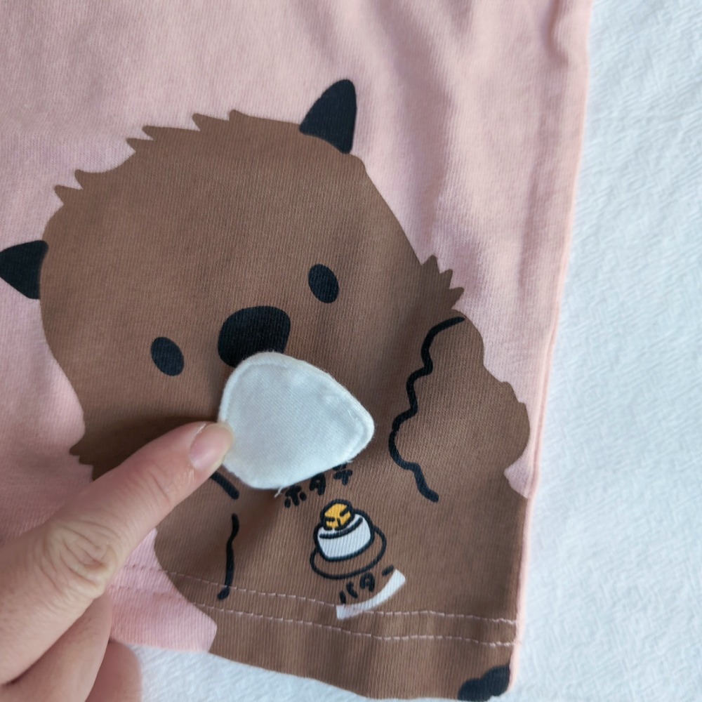 日系CHECK ROOM知育系列海洋動物上衣-細節圖5