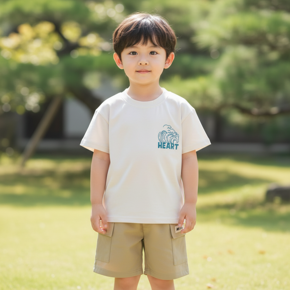 M字口袋工裝短褲-細節圖3