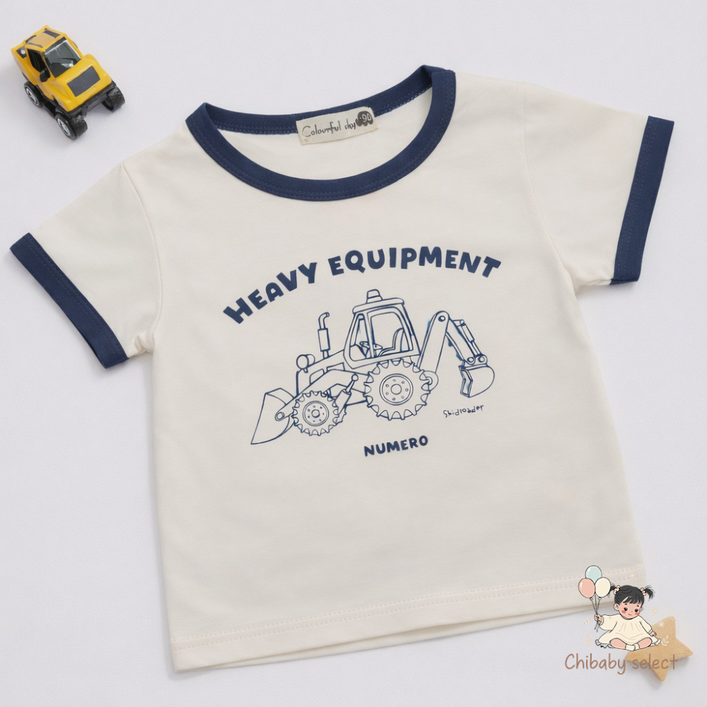 工程車印花短袖上衣(配合加價購活動)-規格圖2