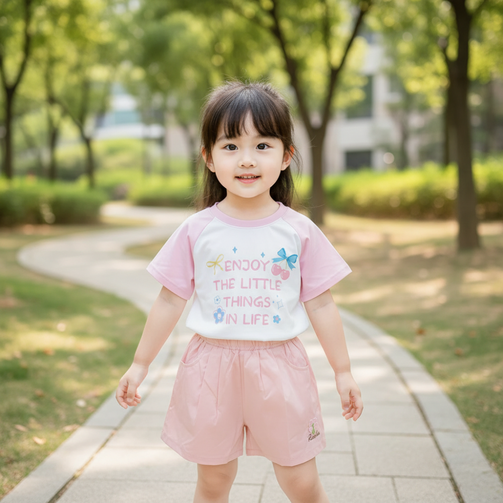 刺繡小花短褲-細節圖3