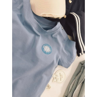 Fairy world南國  韓系英文徽章舒服綿T