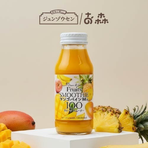 日本古森100%果昔型純果汁系列180ml_熱帶綜合水果/法蘭西梨/日本航空頭等艙指定商品-細節圖5