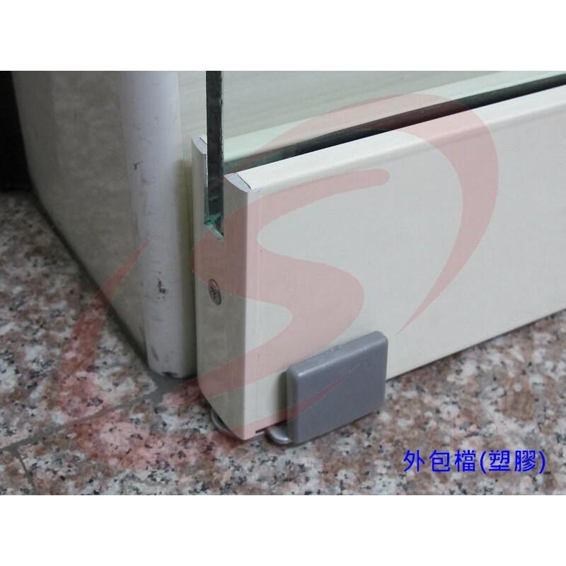 零件批發 塑膠 白鐵 外包檔 鞋型下導輪 自動門輪 自動門導輪 地輪 吊門-細節圖2