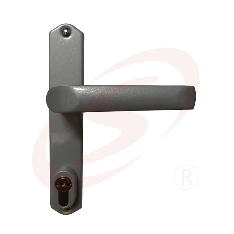 三合一通風門鎖 白鐵 二段式連體鎖 水平鎖 通道門鎖匣式鎖 把手鎖 連體鎖 扳手鎖 通道門鎖 匣式鎖 鋁門鎖 廚房門鎖-細節圖2