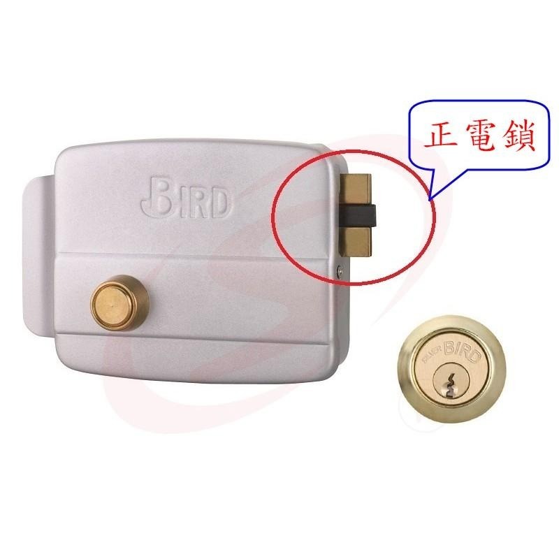 鳥牌BIRD 白鐵正電鎖 內開型 自動鐵門鎖 鐵門鎖 機械鎖 防盜鎖 紗窗 鋁門窗-細節圖4
