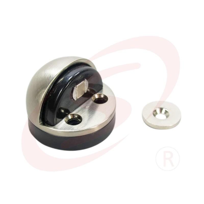 DIY 鋁窗五金批發 半圓磁鐵門止 磁石門檔 門擋 門吸 半圓門檔 緩衝磁鐵門檔 電磁門止 門頂 門扣-細節圖3