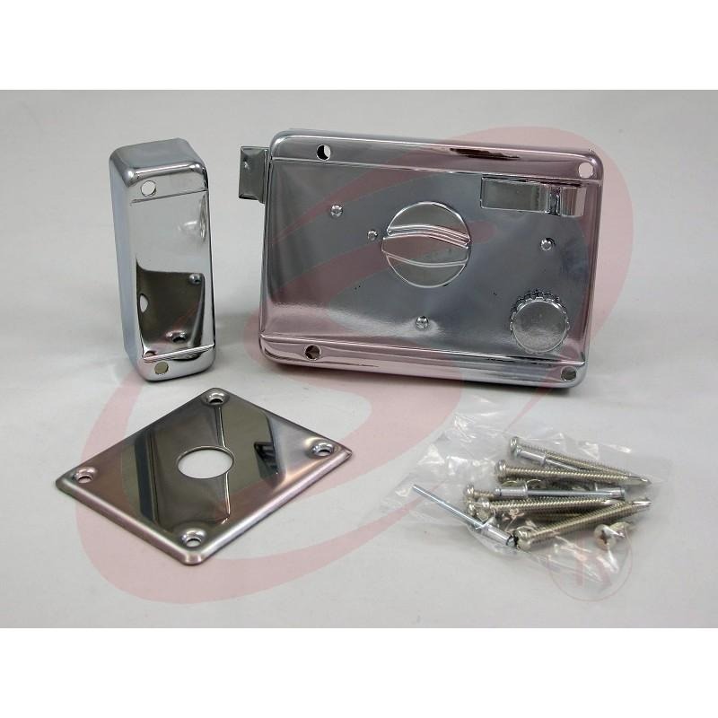 LS 台灣製造 高級風扇鎖匙 三段鎖 連體式三段鎖 大門鎖 鐵門鎖 白鐵門鎖 自有品牌-細節圖2