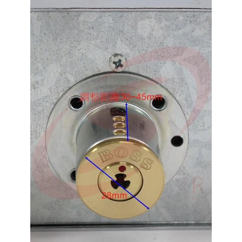 LS 台灣製造 高級風扇鎖匙 三段鎖 連體式三段鎖 大門鎖 鐵門鎖 白鐵門鎖 自有品牌-細節圖3