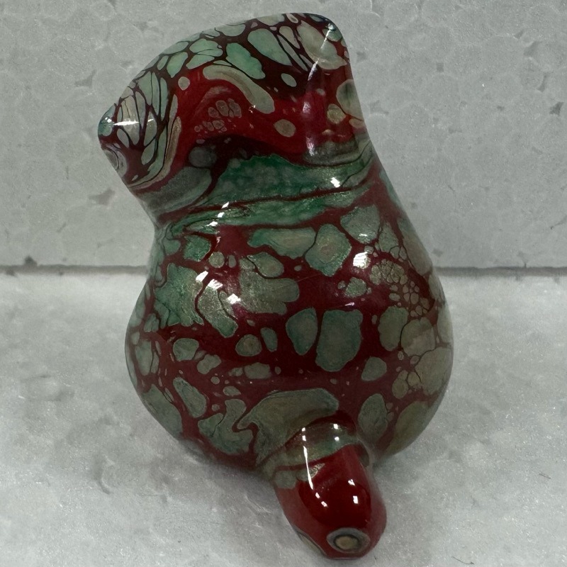 [木籽手作]托托5CM-B/貓咪擺件/木頭貓/彩繪貓/大漆貓/台灣現貨-規格圖5