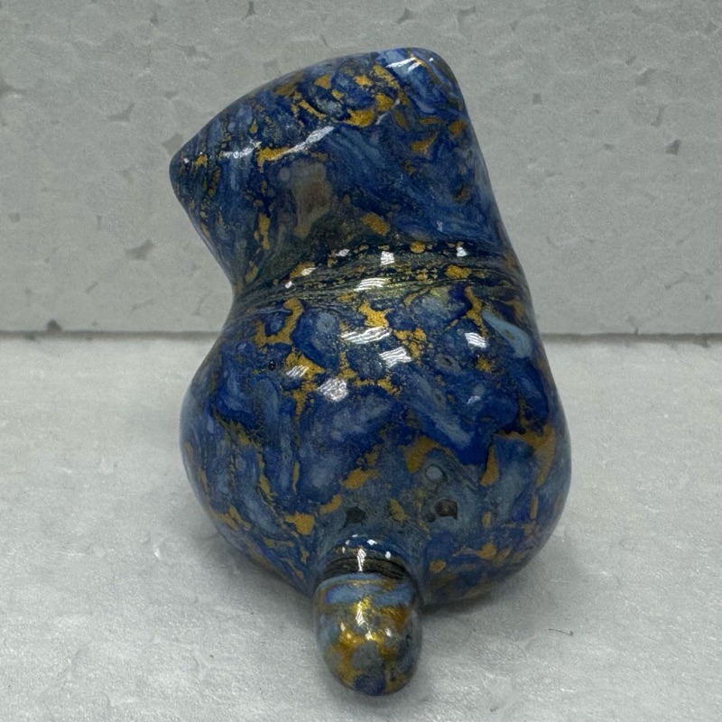 [木籽手作]托托5CM-A/流體貓/貓咪擺件/木頭貓/彩繪貓/大漆貓/台灣現貨-規格圖4